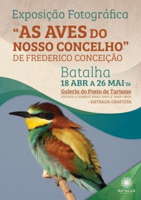 Exposi&ccedil;&atilde;o fotogr&aacute;fica &ldquo;As Aves do Nosso Concelho&rdquo; de Frederico Concei&ccedil;&atilde;o