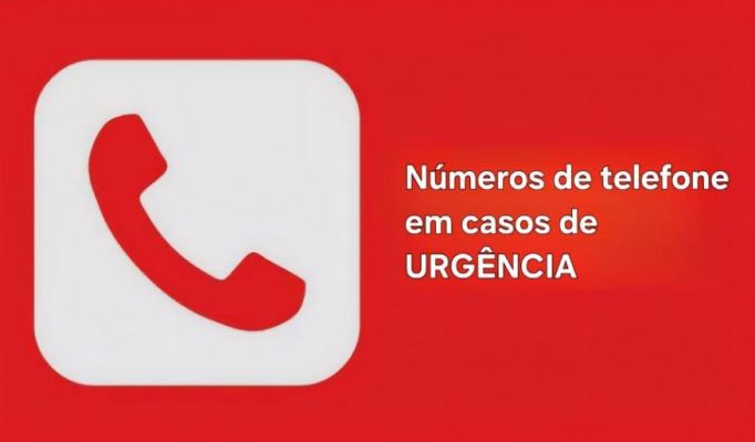 ???? N&uacute;meros de telefone importantes e de emerg&ecirc;ncia!
